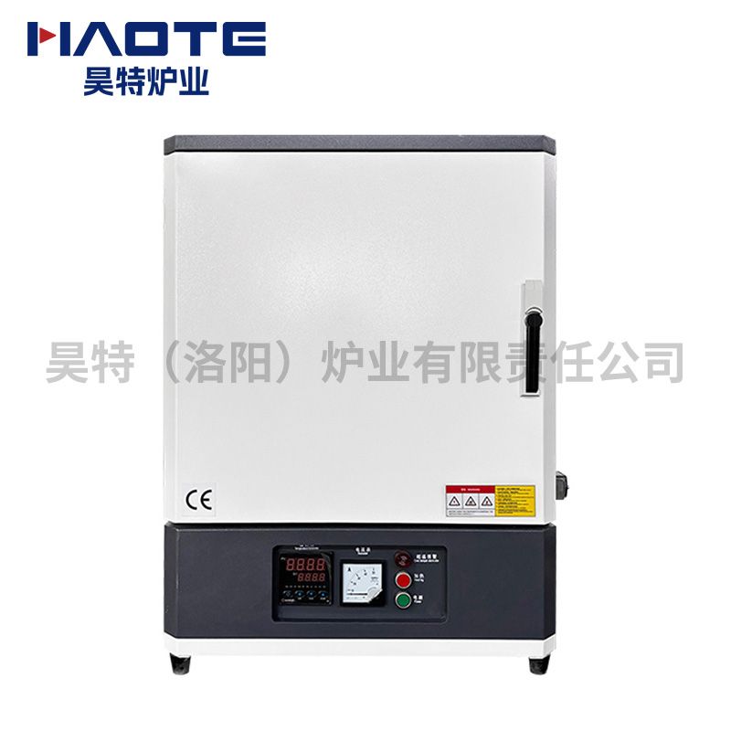 山東聊城馬弗爐300X250X250含煙囪1200℃電阻絲加熱